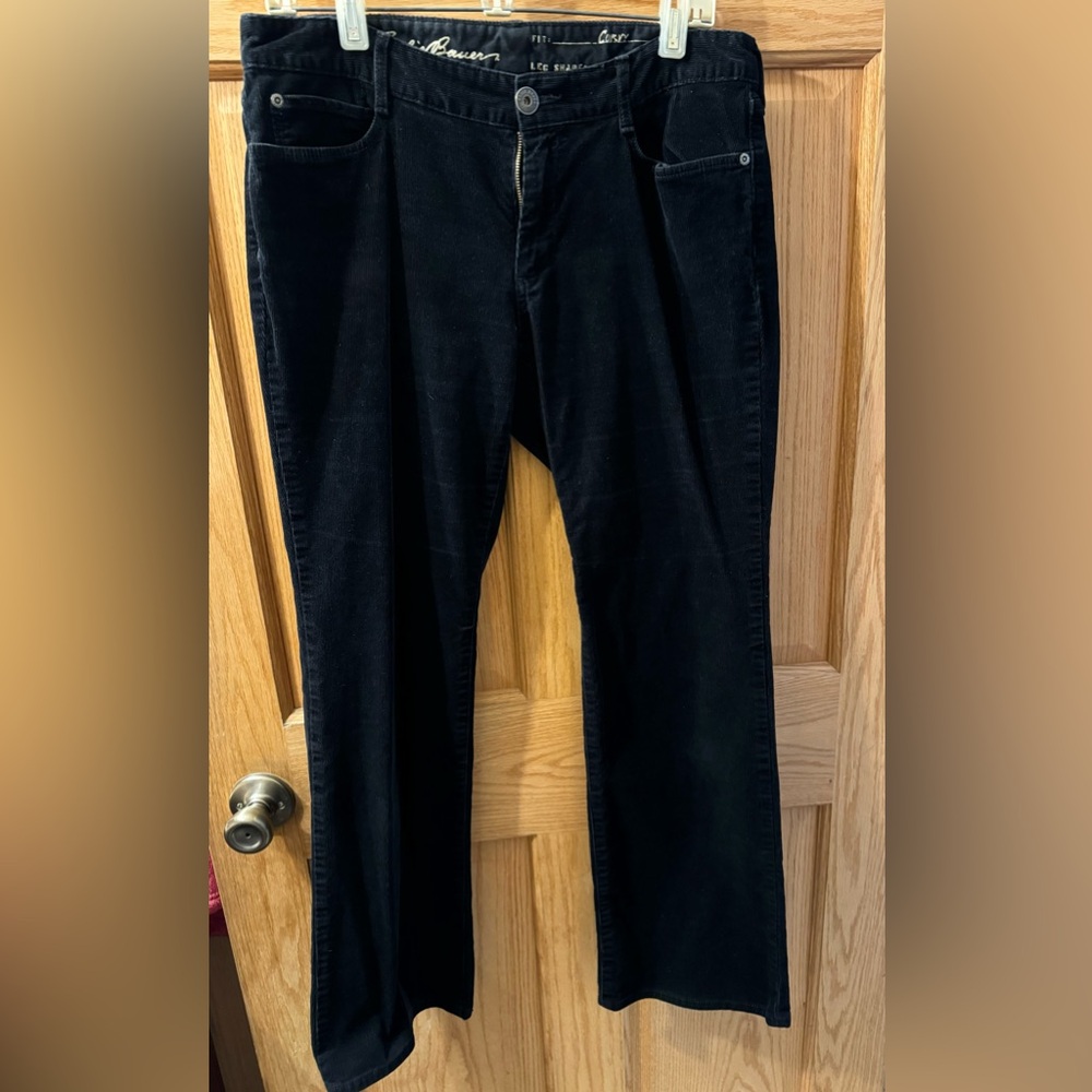 Eddie Bauer curvy bootcut corduroy pants